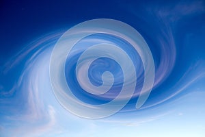 Calming blue swirl, use as background or greeting