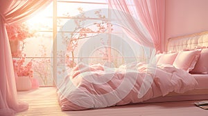 calming pink sleep photo