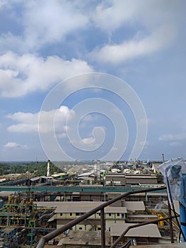 Calming View at top Pulp and Paper Plant