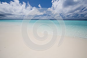 Calmness ocean coast