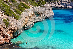Calo Des Moro - beautiful bay of Mallorca, Spain