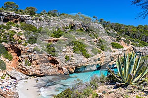 Calo Des Moro - beautiful bay of Mallorca, Spain