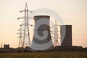 Caloric or thermal power plant in romania