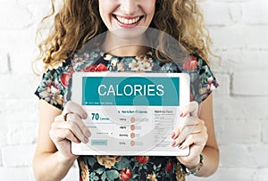 Calories Nutrition Food Exercise Concept