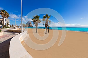 Calpe playa Arenal Bol beach Alicante