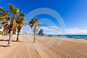 Calpe playa Arenal Bol beach Alicante photo