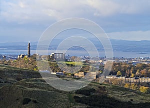 Calton Hill in Edinburgh