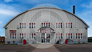 Entrance to the historic Calumet Colosseum