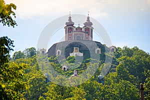 Kalvária v Banskej Štiavnici, Slovensko, zaujímavý turistický cieľ
