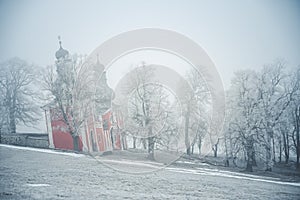 Calvary in Banska Stiavnica, Slovakia.