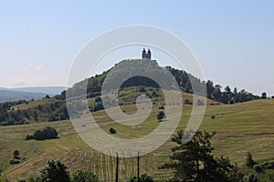 Calvary on hill of Banska Stiavnica, Slovakia