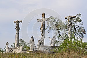 Calvary near the town of Retz