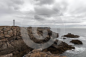 Calvary of sailors on Yeu Island