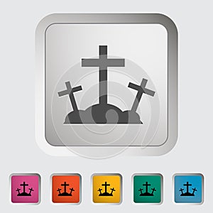 Calvary single icon.