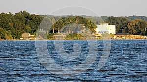 Calvert Maryland shoreline from the Patuxent River