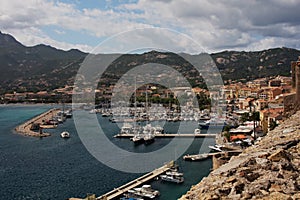 Calvi Harbor and Marina