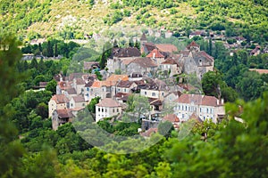 Calvignac in Lot department in France