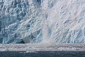 Aialik Glacier in Kenai Fjords National Park Alaska