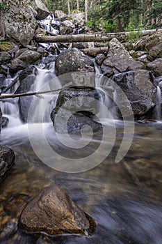 Calypso Cascades in Rocky Mountain National Park