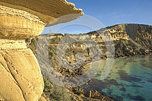 Cama de Vaca cliffs, Faro District, Portugal