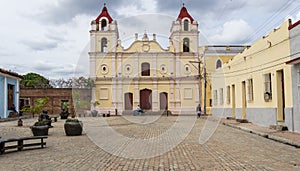 03.03.2024 - Camaguey, Santa Lucia, Cuba - Church of Nuestra SeÃÂ±ora del Carmen. Historical buildings photo