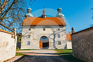 Camaldolese monastery on the hill in Bielany, Krakow