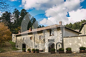Camaldoli hermitage in Tuscany