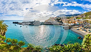 Camara de Lobos, harbor and fishing village, Madeira, Portugal