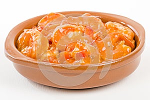 Camarones Enchilados