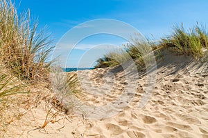 Camber Sands beach in East Sussex photo