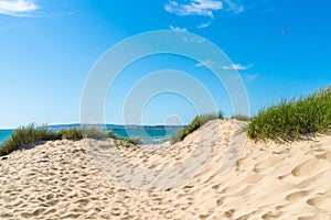 Camber Sands beach in East Sussex photo