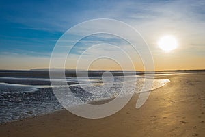 Camber Sands Beach-Sunset photo