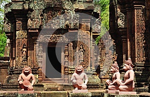 Cambodia Angkor Banteay Srey