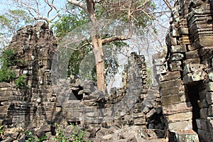 Cambodia. Banteay Chhmar Temple. Banteay Meanchey Province. Sisophon Sity.