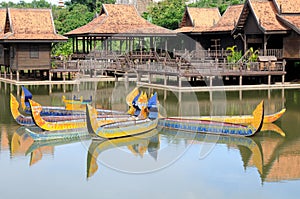 Cambogia una barca 