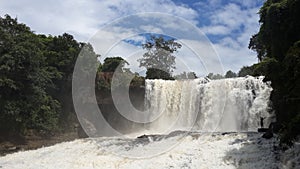 Cambodia. Boo Sra waterfall. Mondulkiri province.