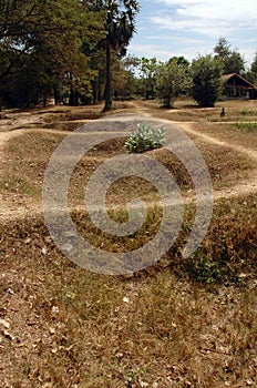 Cambodia Killing Fields - Mass Graves