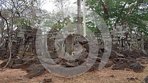 Cambodia.  Koh Ker city.  Prasat Srut.  Preah Vihear province.  Siem Reap city. photo