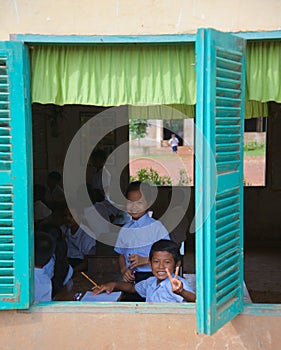 Cambodia school