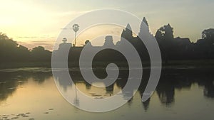 Cambodia - Siam Reap - Asia Timelapse: Beautiful Angkor Wat Sunrise