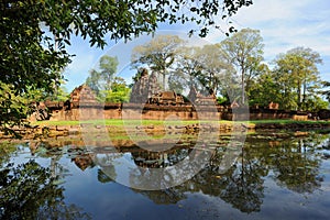 Cambodia. Siem Reap. Angkor. Banteay Srey temple