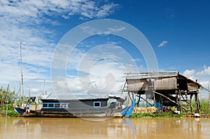 Cambodia - Tonle Sap lake photo