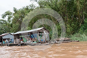 Cambodia, a Vietnamese fishing village