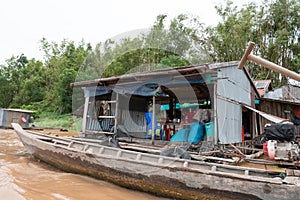 Cambodia, a Vietnamese fishing village