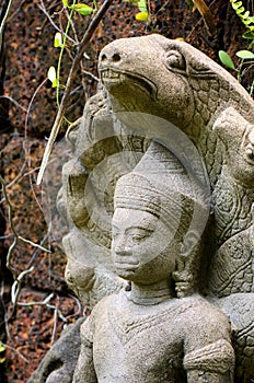 Cambodian god. photo