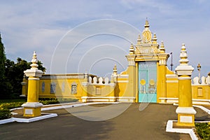 Cambodian Royal Palace Gates