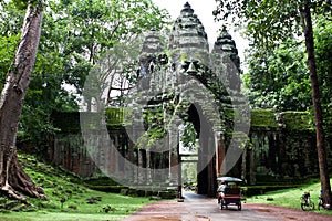 Cambodian temple photo