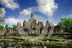 Cambodian temple ruins