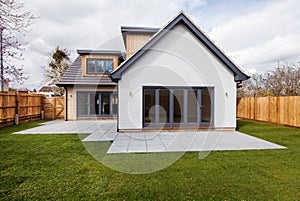 Detached new build chalet style home