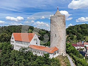 Camburg Castle in Thuringia Germany